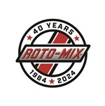 Roto Mix 40 Years Logo
